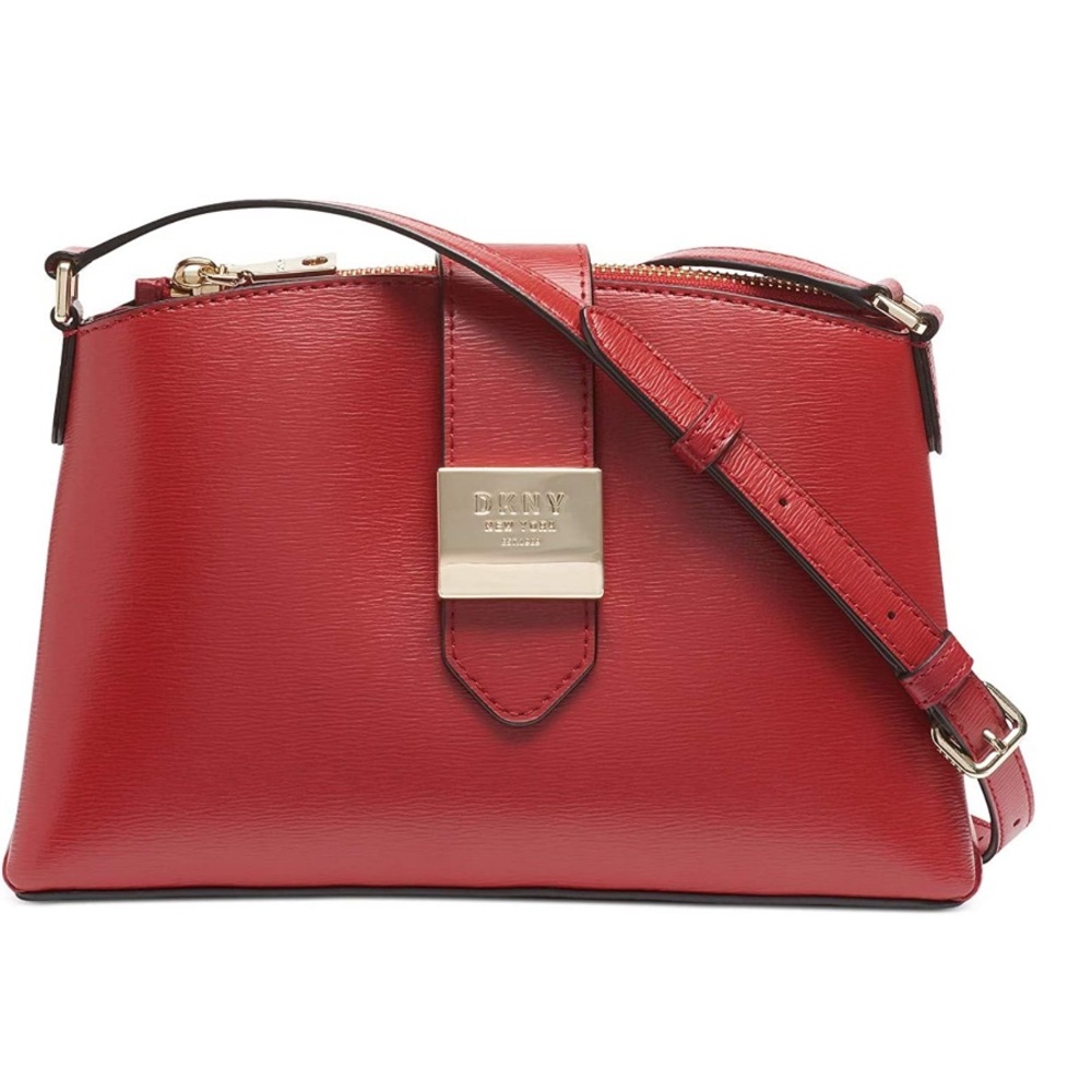 DKNY Lyla Leather Crossbody NWT